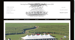 Desktop Screenshot of bnttents.com